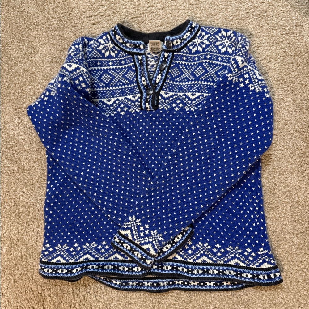 LL Bean Nordic Fair Isle Sweater